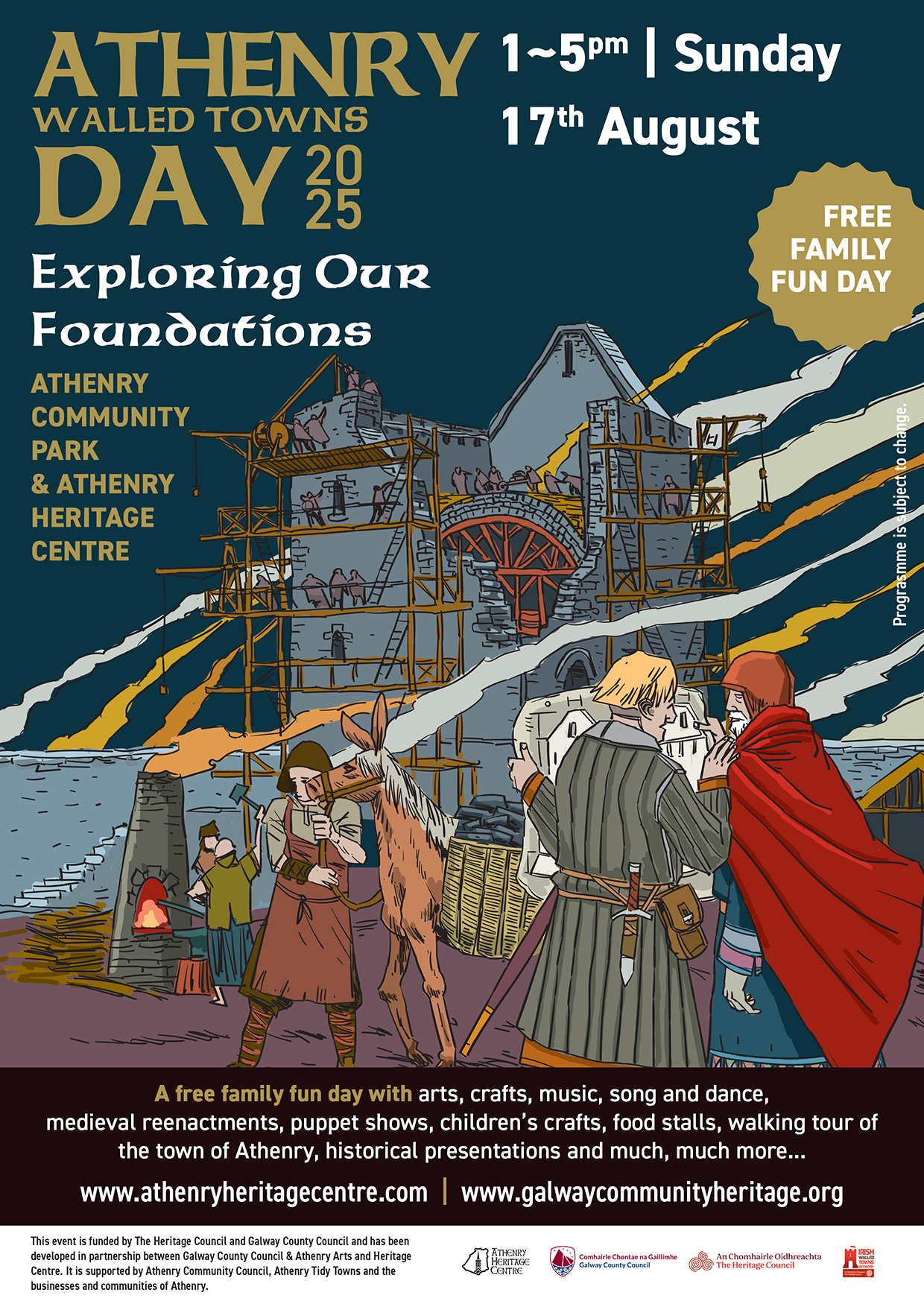 Athenry Walled Towns Day 17th August 2025