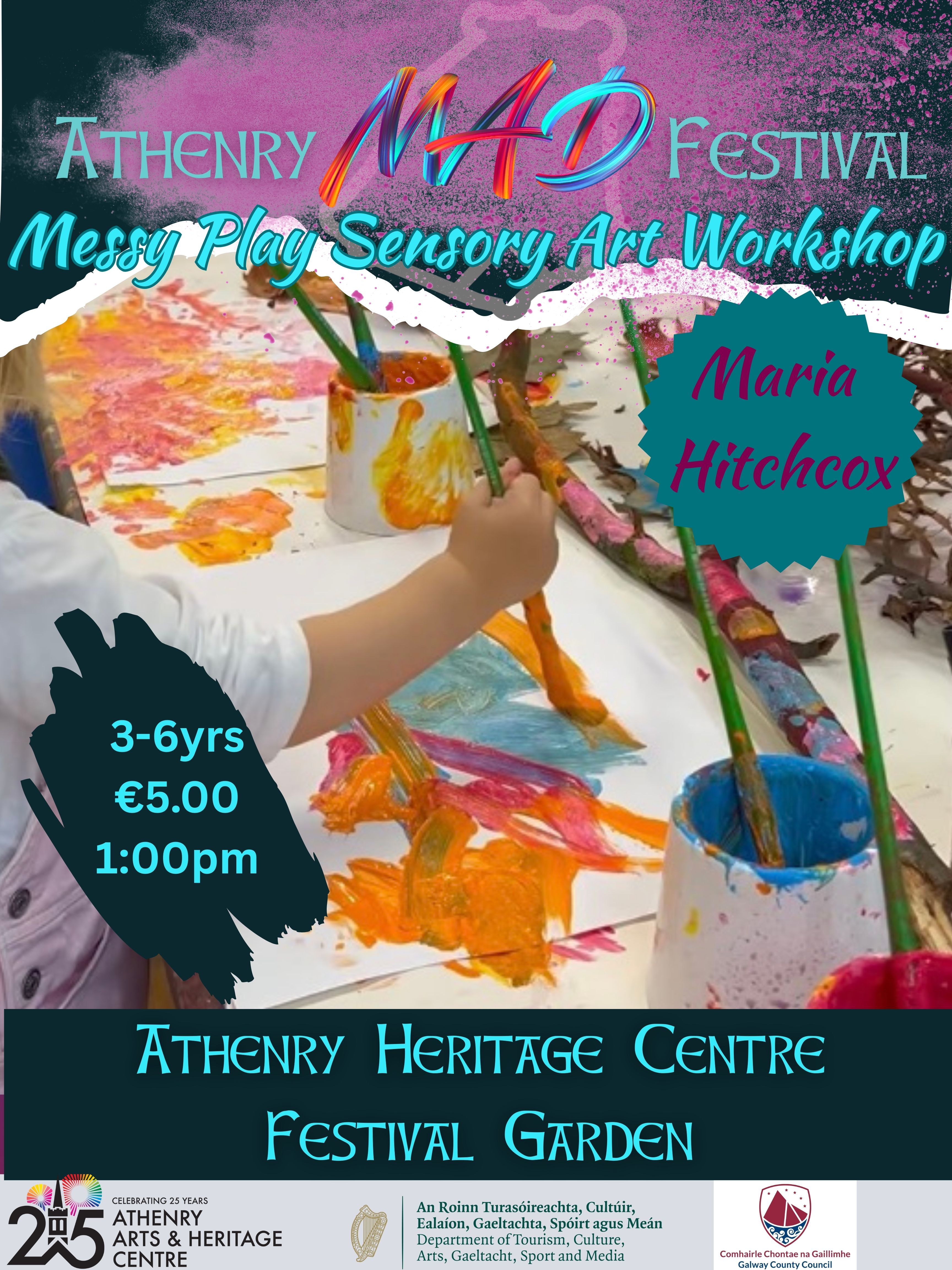 Messy Play Sensory art Workshop