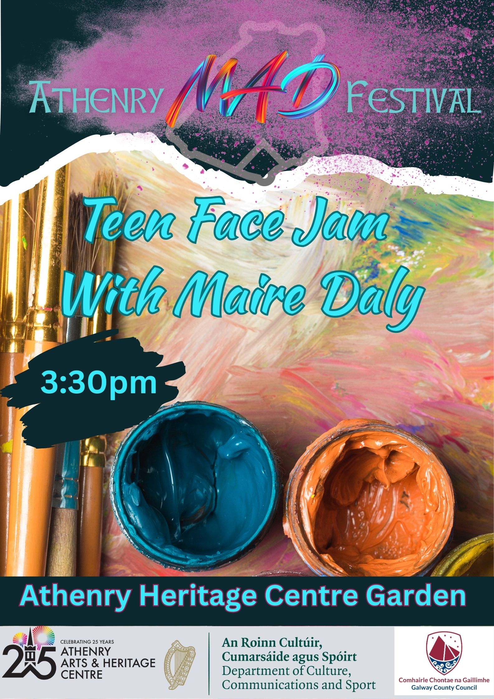 Teen arts workshop with Maire Daly