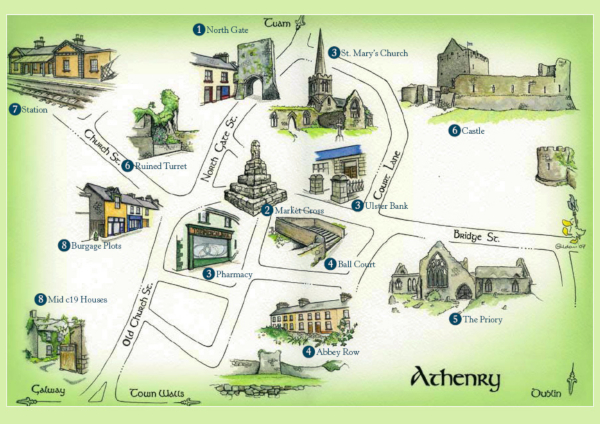 Athenry Map